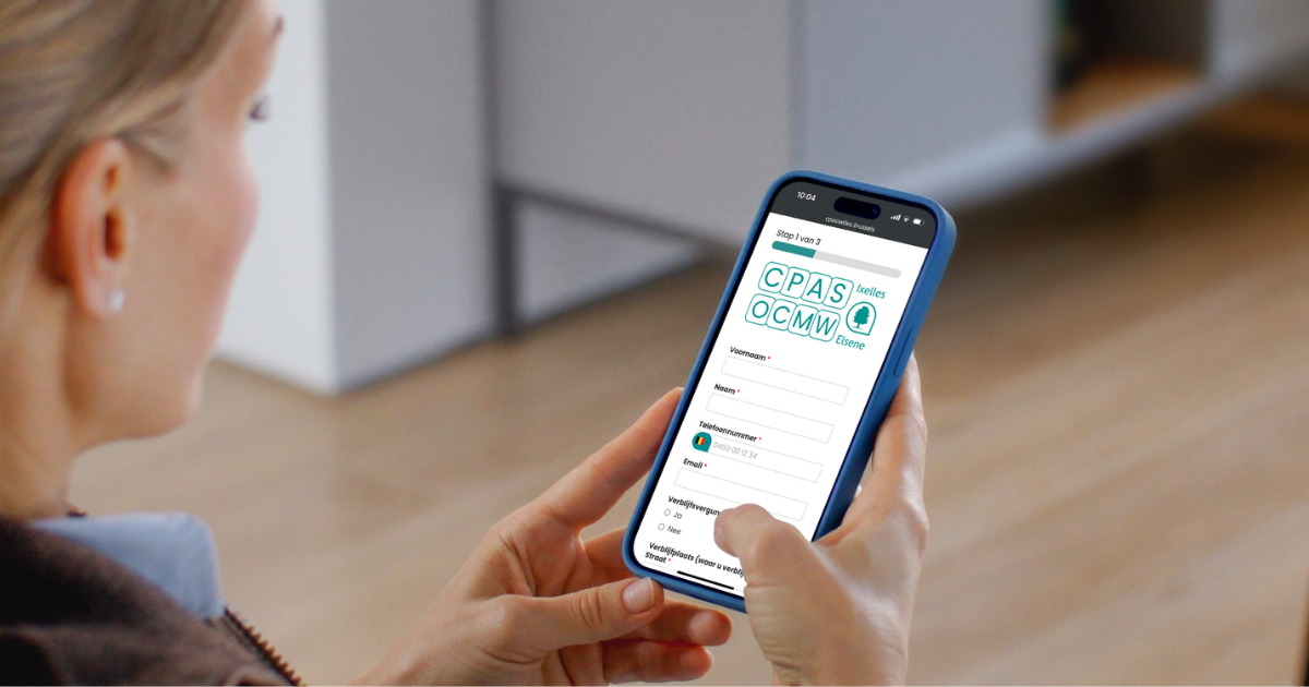 Le CPAS d’Ixelles lance un nouveau formulaire de demande d’aide sociale en ligne